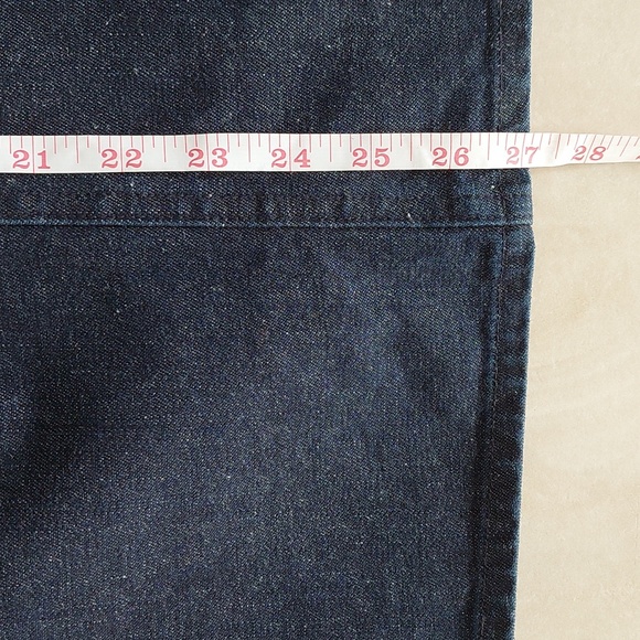 Modest Western Style GAP Dark Denim Skirt - Picture 5 of 6